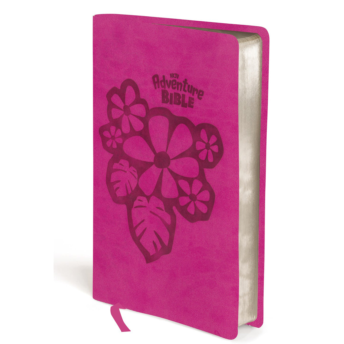 NKJV Adventure Full Color Bible Pink (Imitation Leather)