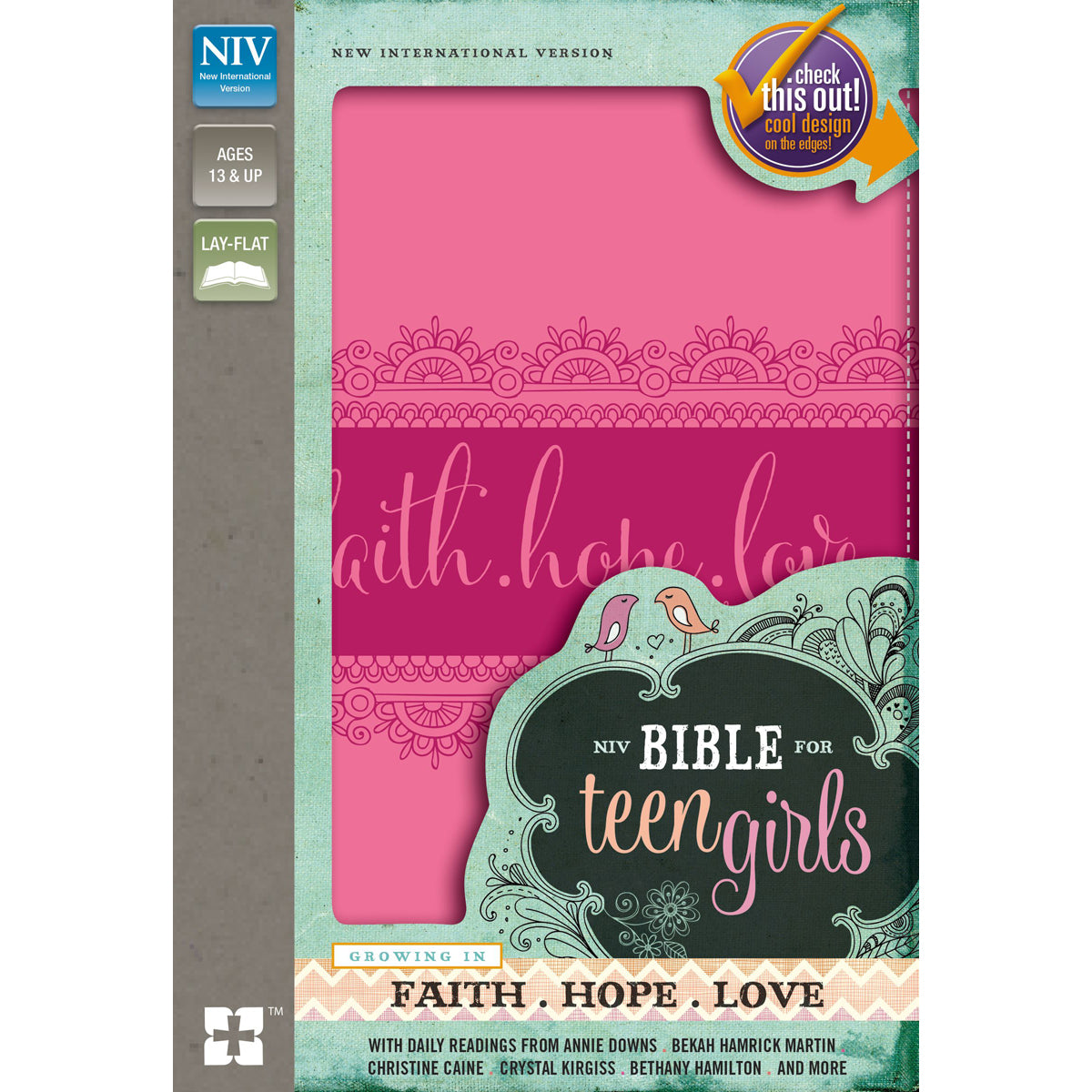 NIV Bible For Teen Girls Pink (Imitation Leather)