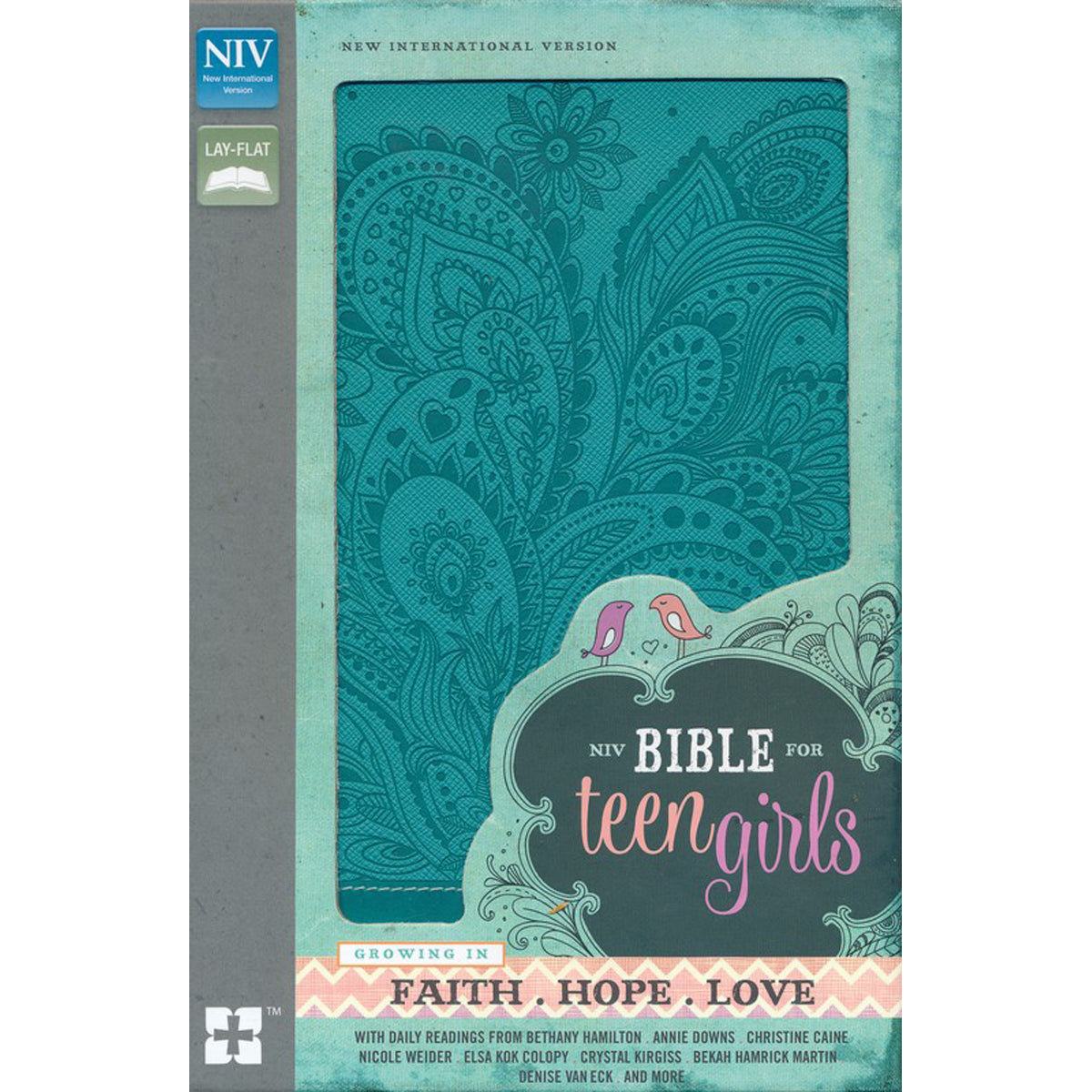 NIV Bible For Teen Girls Blue: Growing In Faith, Hope And Love (Imitation Leather)