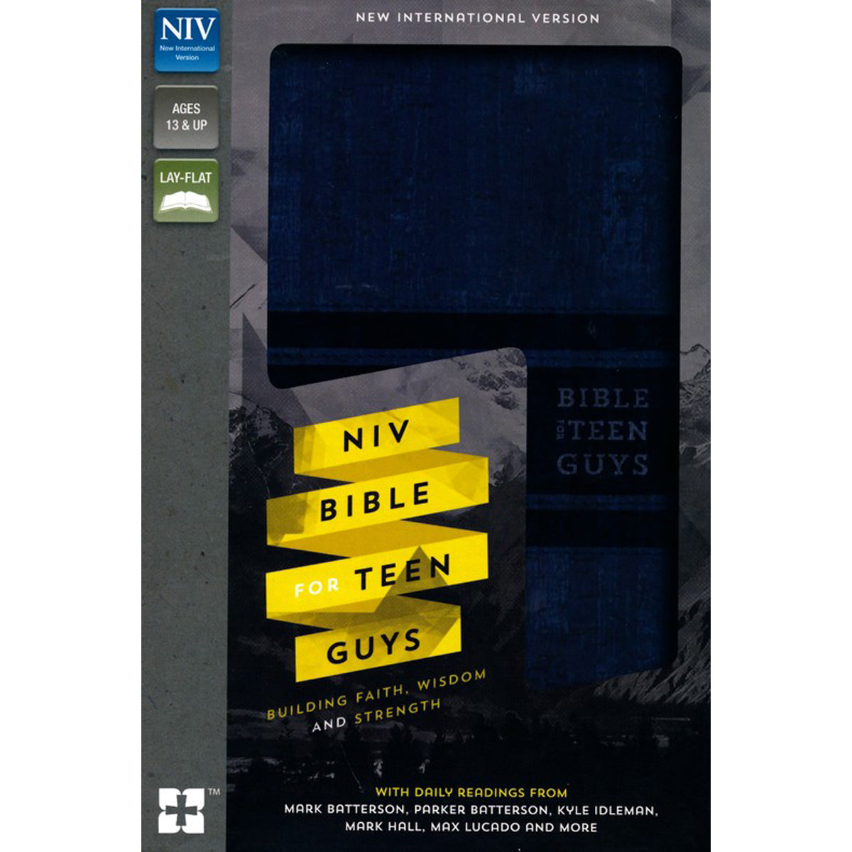 NIV Bible For Teen Guys Blue (Imitation Leather)