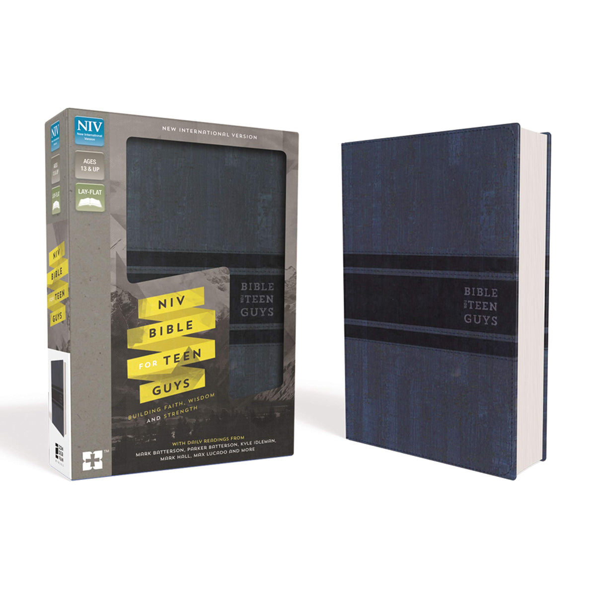 NIV Bible For Teen Guys Blue (Imitation Leather)