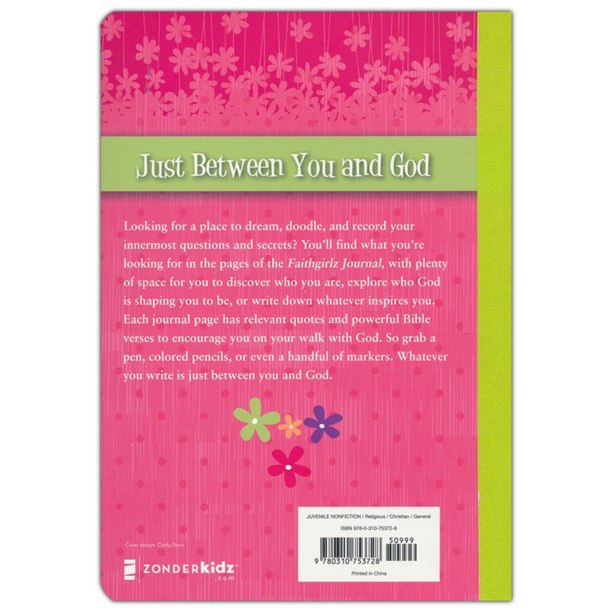 Faithgirlz Journal: My Doodles, Dreams, And Devotions (Paperback)