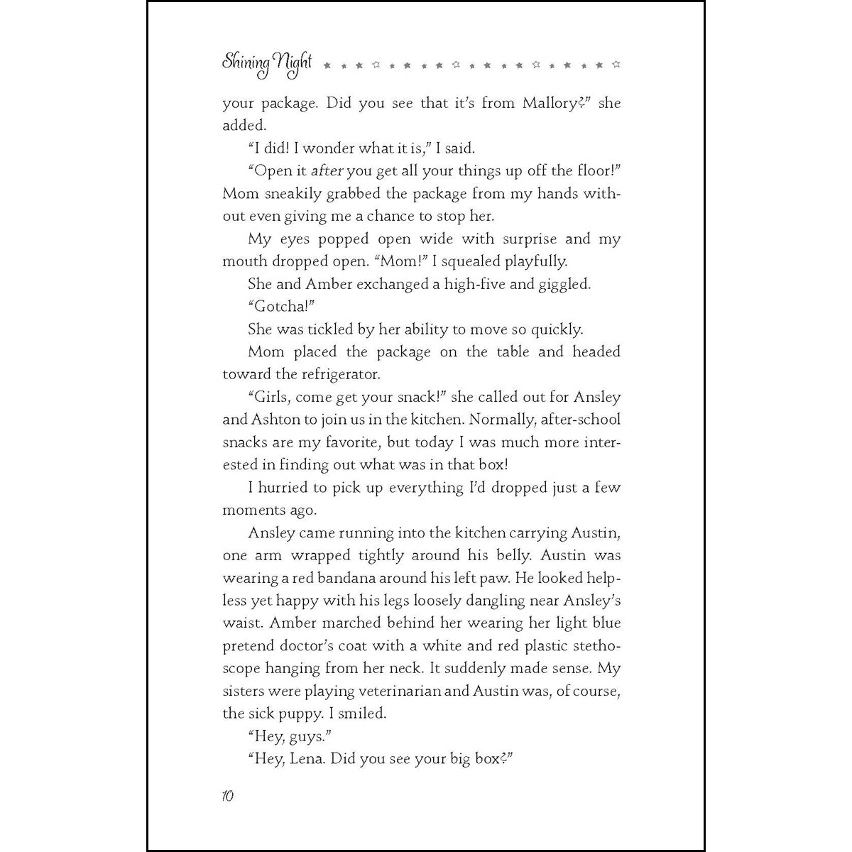 Shining Night (Faithgirlz)(Paperback)