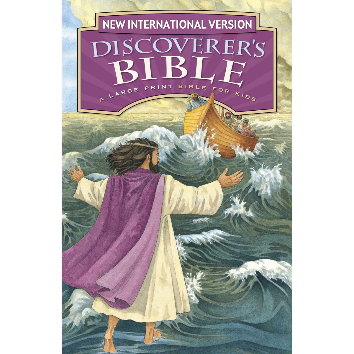 NIV Discoverers Bible Large Print (Hardcover)