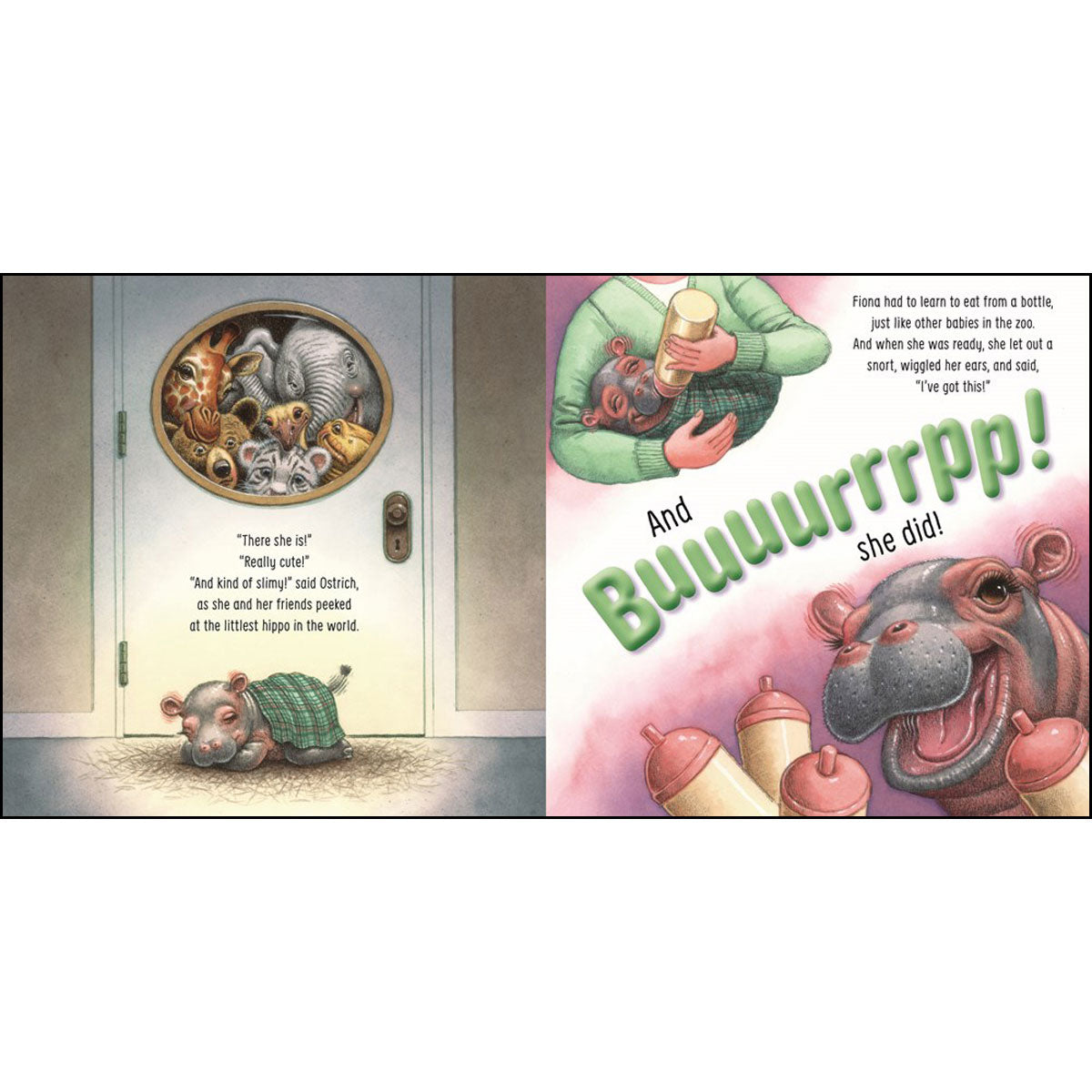 Fiona The Hippo (Hardcover)