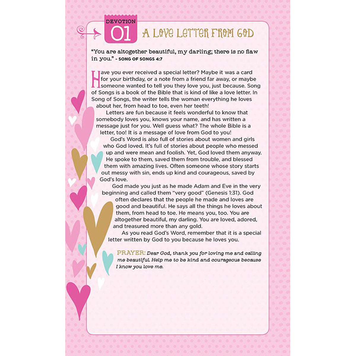 NIV Heart Of Gold Holy Bible Red Letter (Comfort Print)(Hardcover)