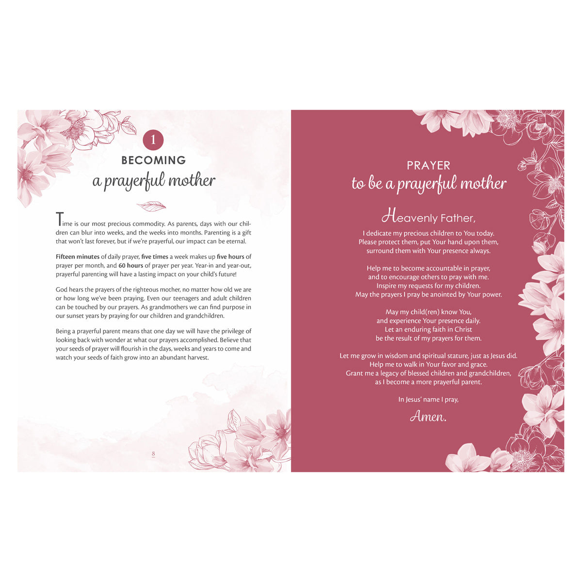 Prayerful Parenting: A Guided Prayer Journal (Paperback)