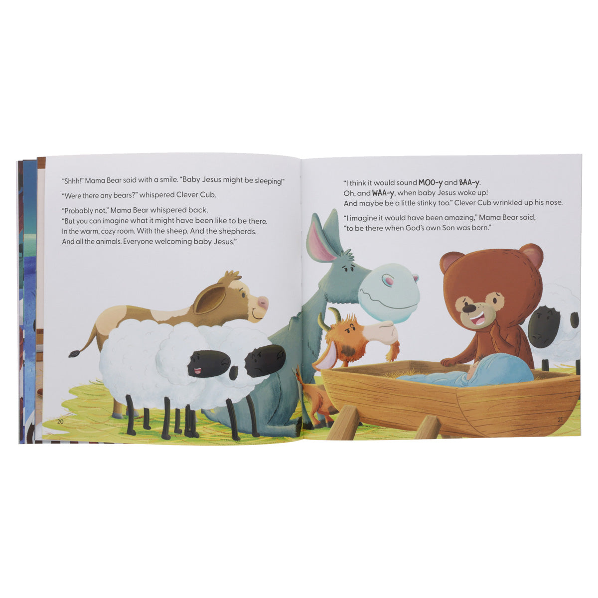 Clever Cub Welcomes Baby Jesus (Paperback)