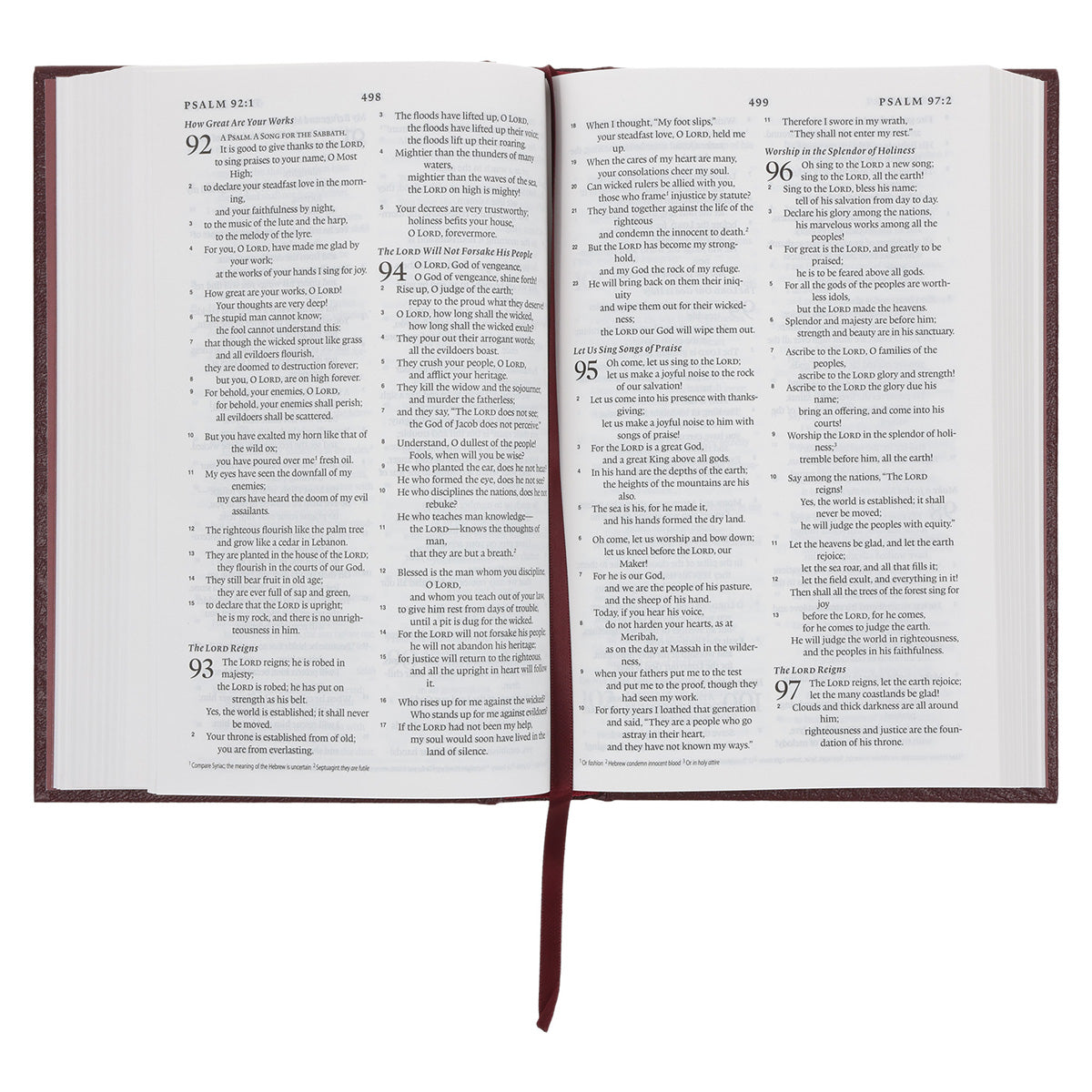 ESV Burgundy Hardcover Standard Bible