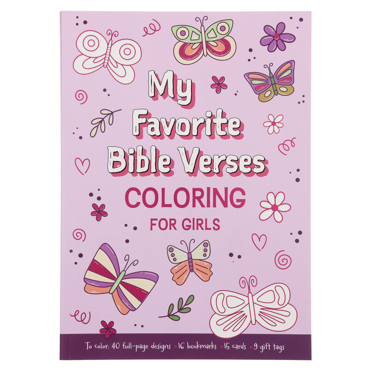 My Favorite Bible Verses Coloring for Girls (Paperback)