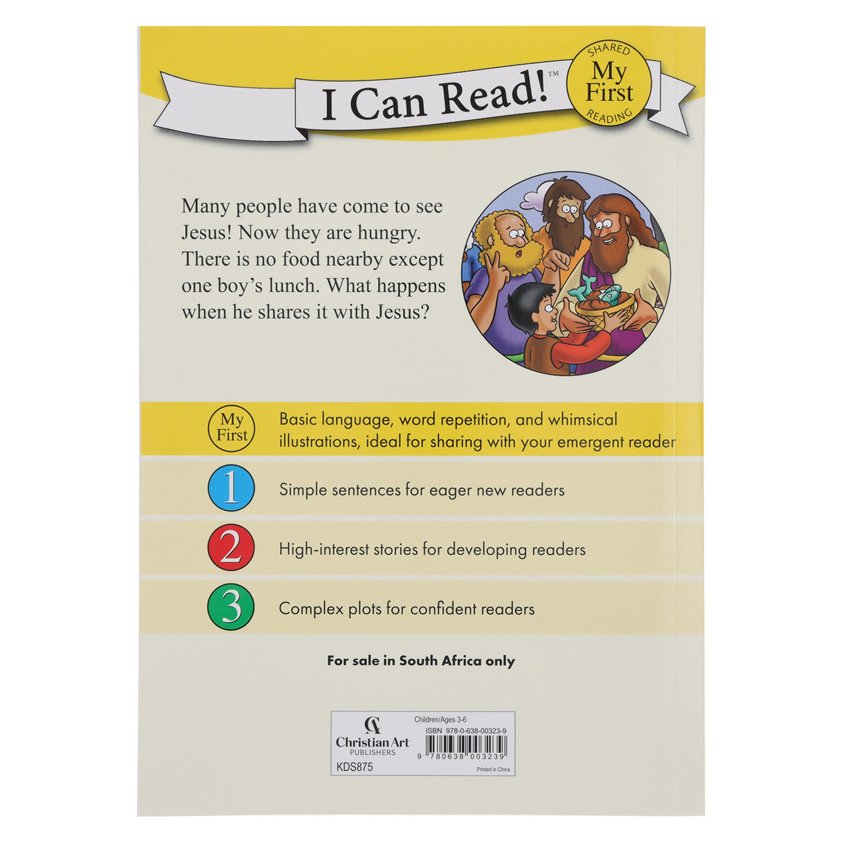 Jesus Feeds the People - I Can Read! (Paperback)