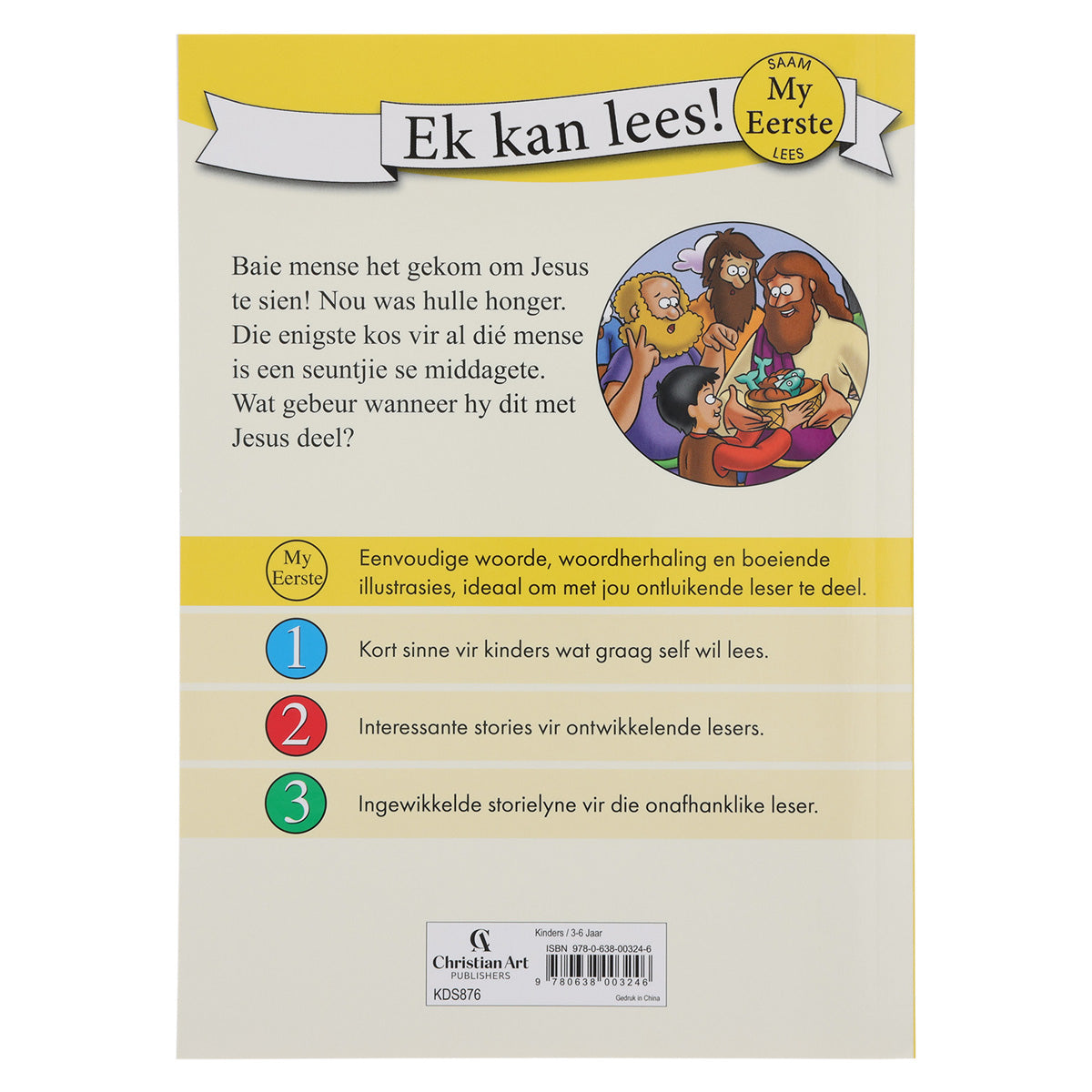 Jesus Gee die Mense Kos - Ek Kan Lees (Sagteband)
