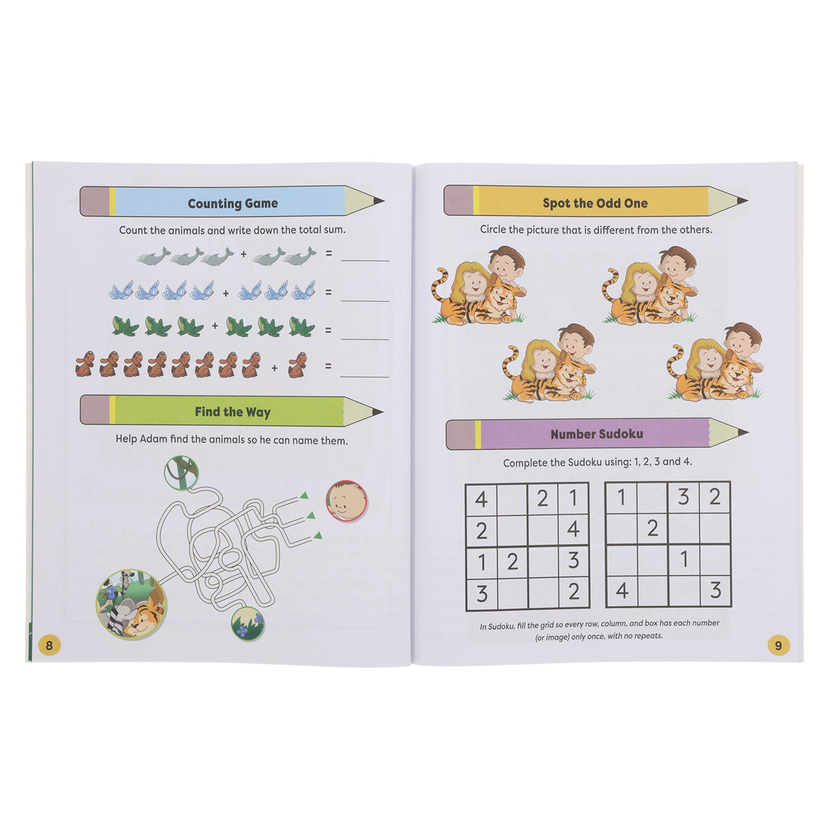 Learning with the Bible: Let’s Play with Numbers Book 1 (Paperback)