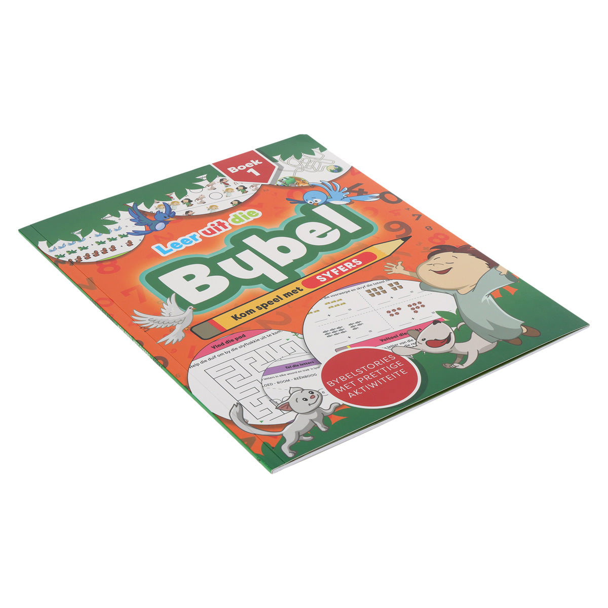 Leer uit die Bybel: Kom Speel met Syfers Boek 1 (Sagteband)