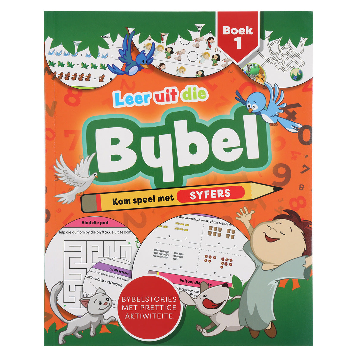 Leer uit die Bybel: Kom Speel met Syfers Boek 1 (Sagteband)