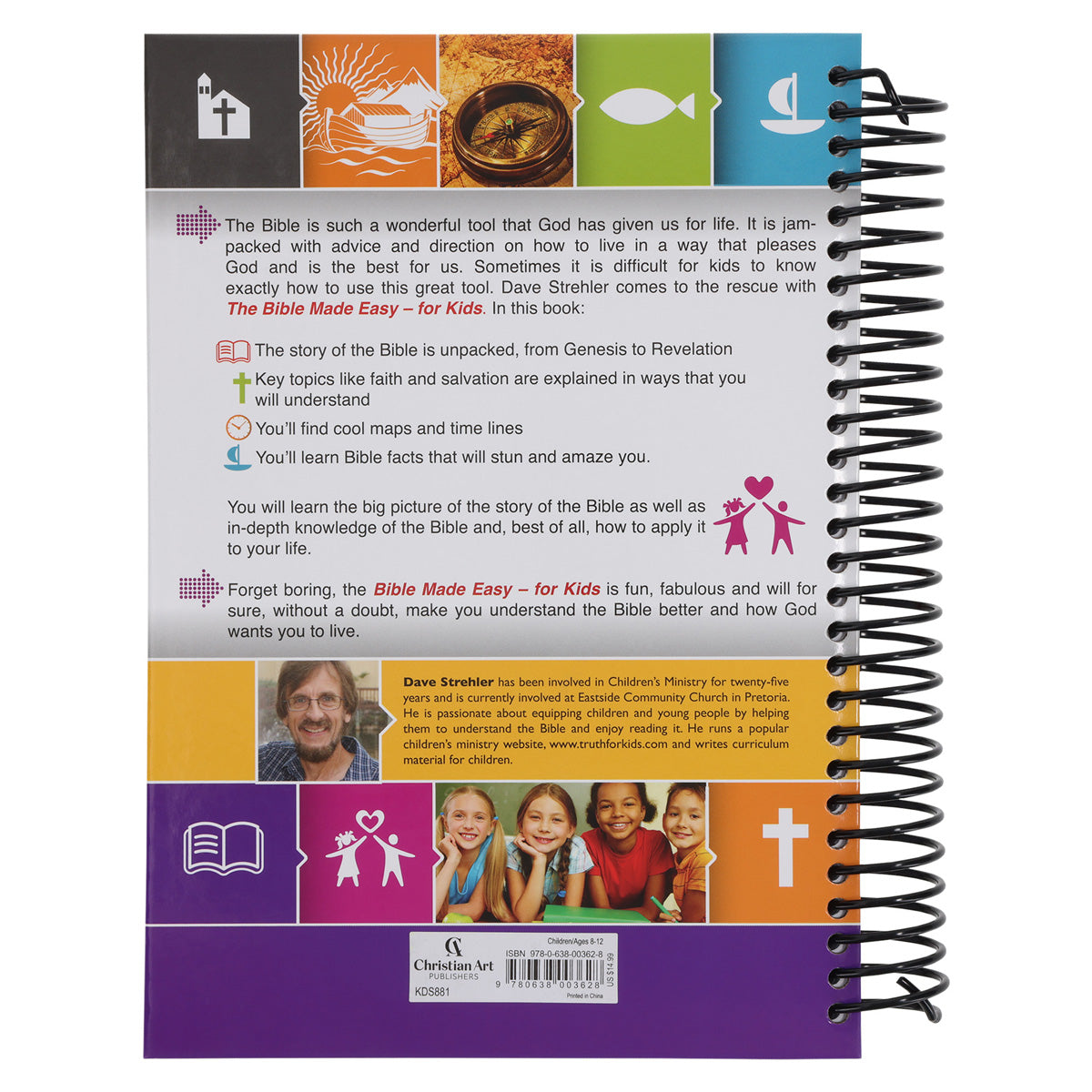 The Bible Made Easy for Kids (Spiral-Bound)