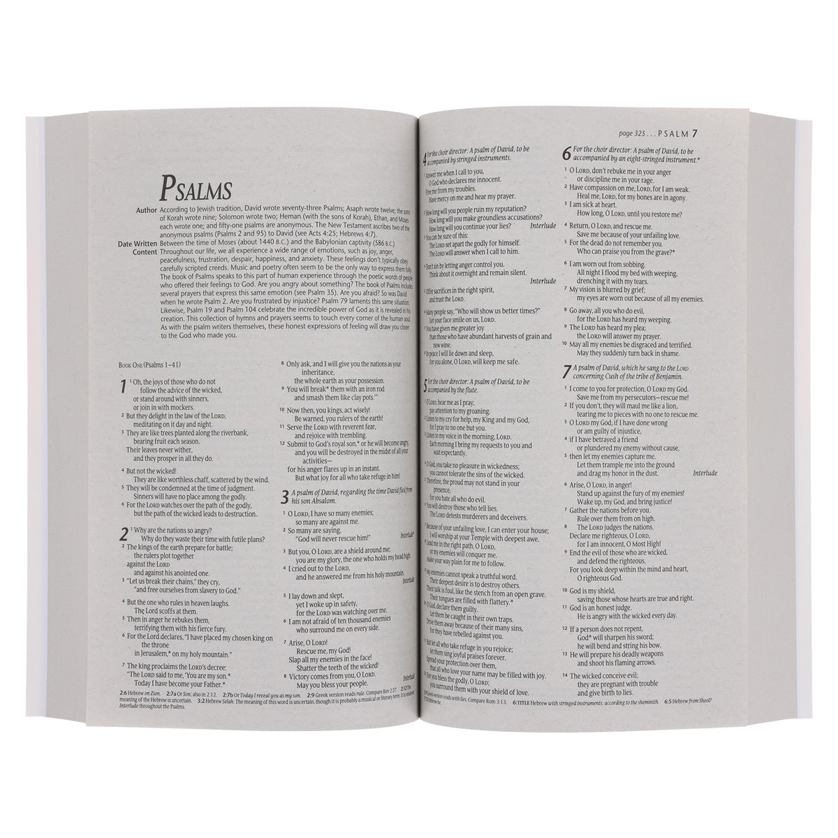 NLT Blue and Orange Watercolor Paperback Outreach Bible