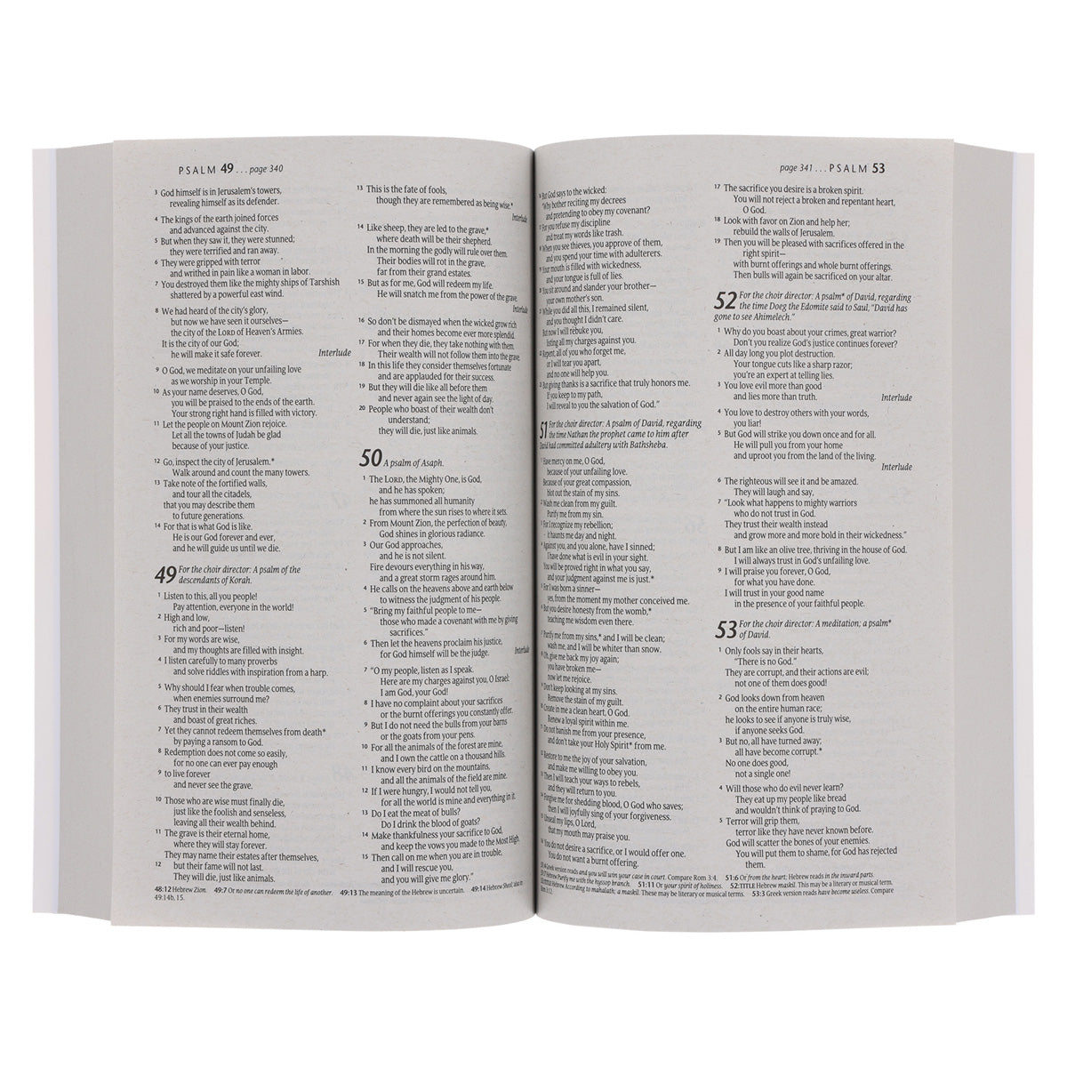 NLT Blue and Orange Watercolor Paperback Outreach Bible