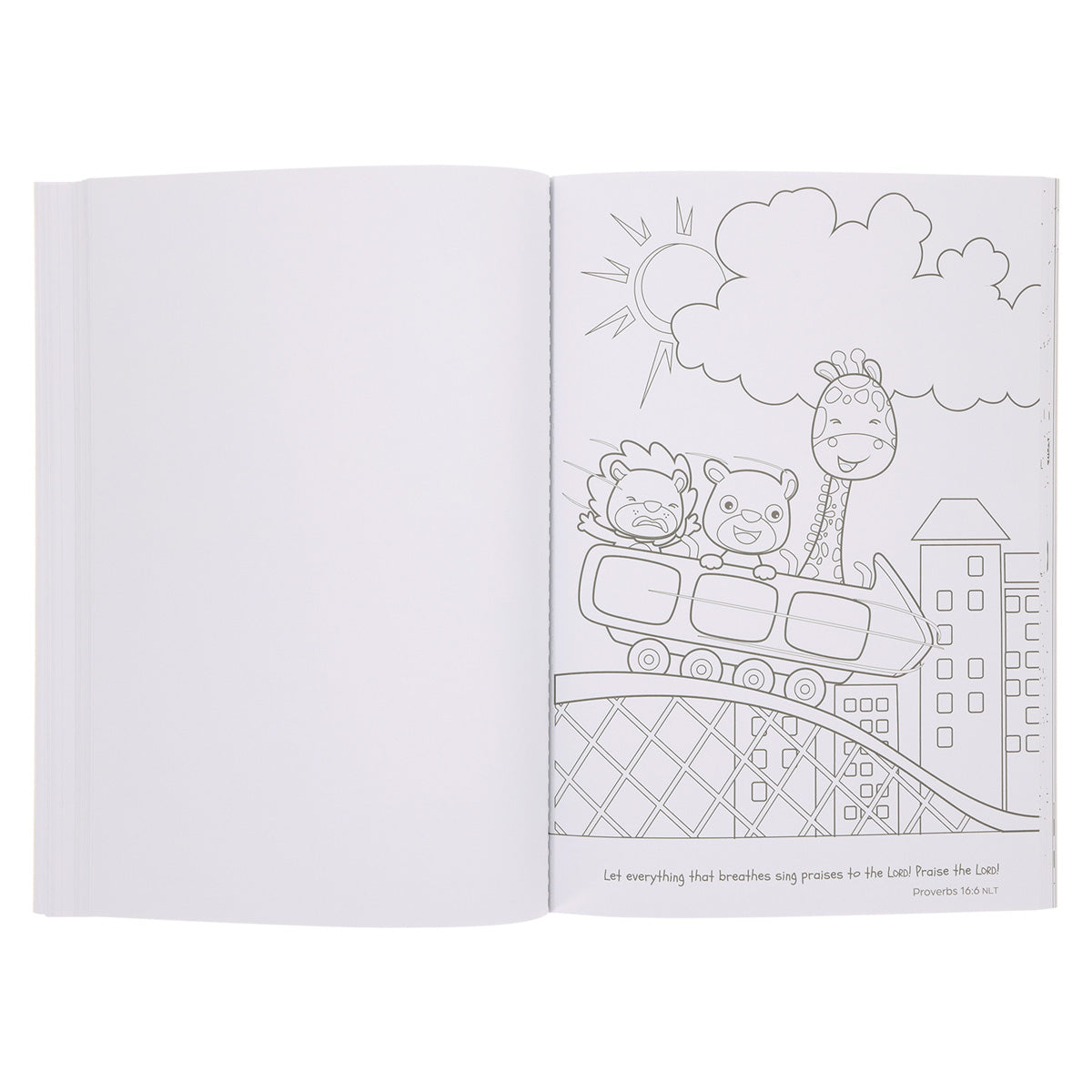 God Is with Me Wherever I Go: A Coloring Adventure for Kids (Paperback)