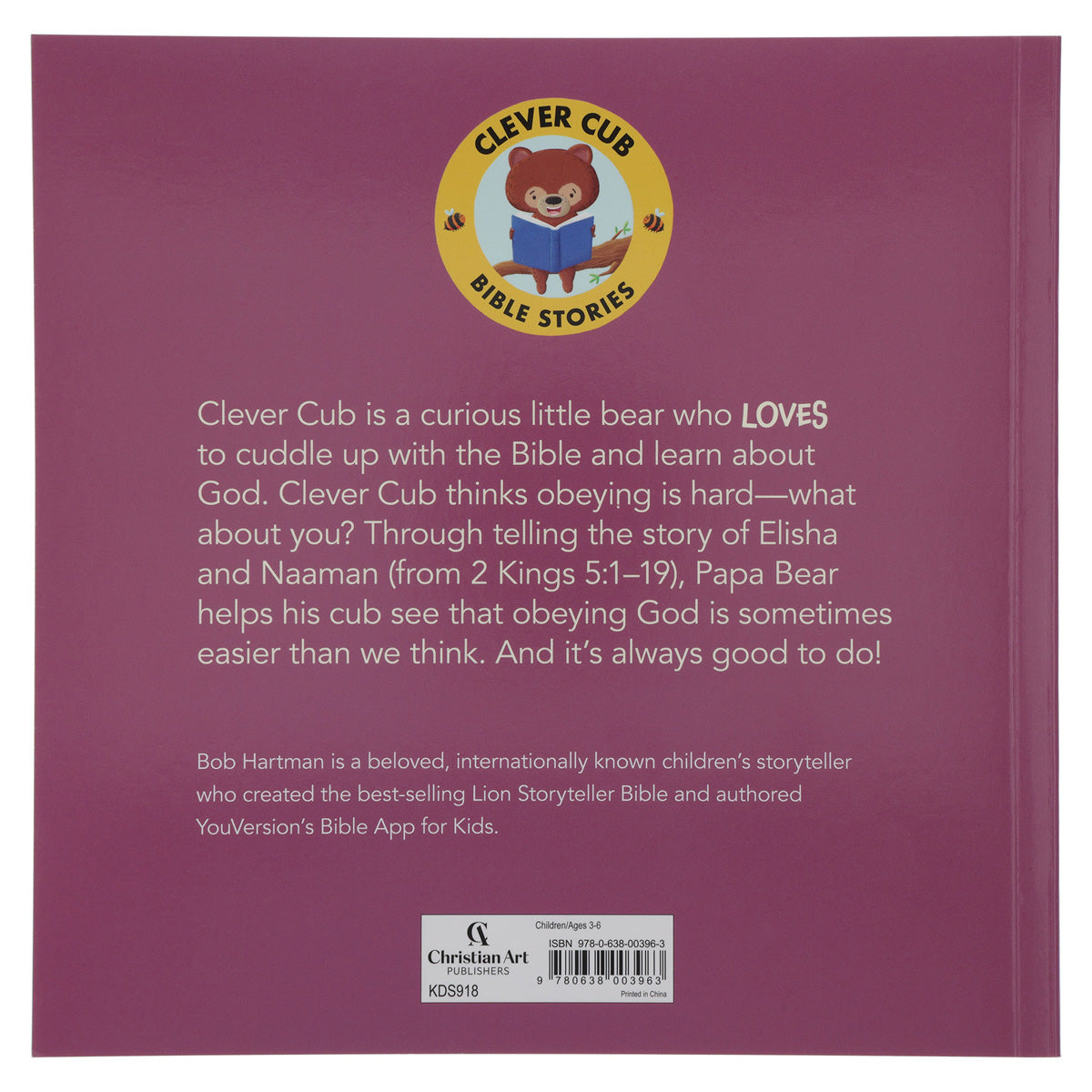 Clever Cub Learns to Obey (Paperback)