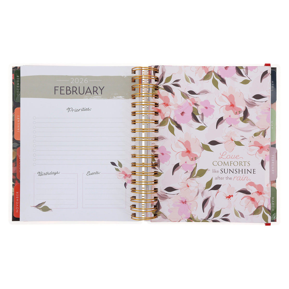 2026 Diary - 18-Month Planner for Women - Make Things Happen - Wirebound