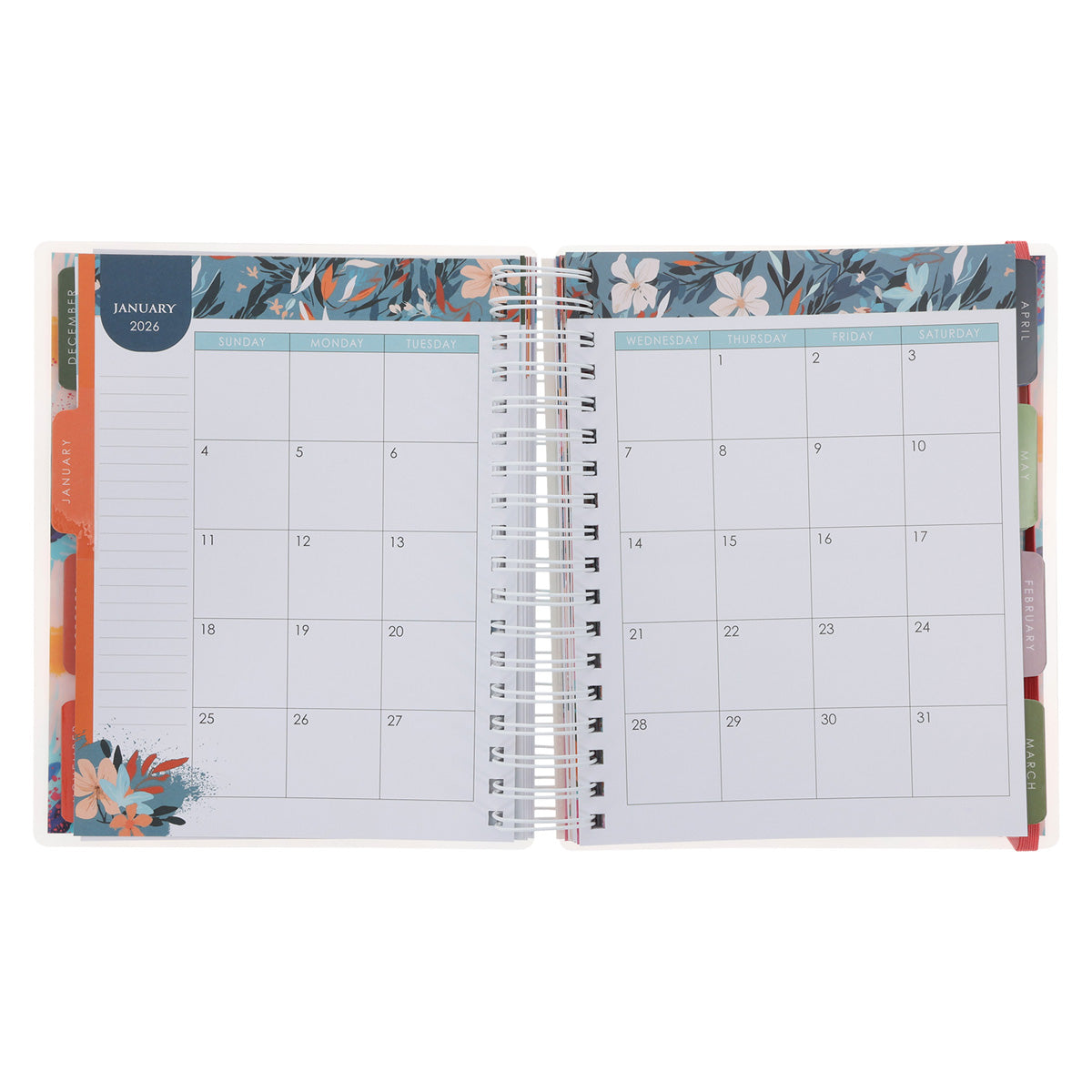 2026 Diary - 18-Month Planner for Women - Today Is a New Beginning - Wirebound
