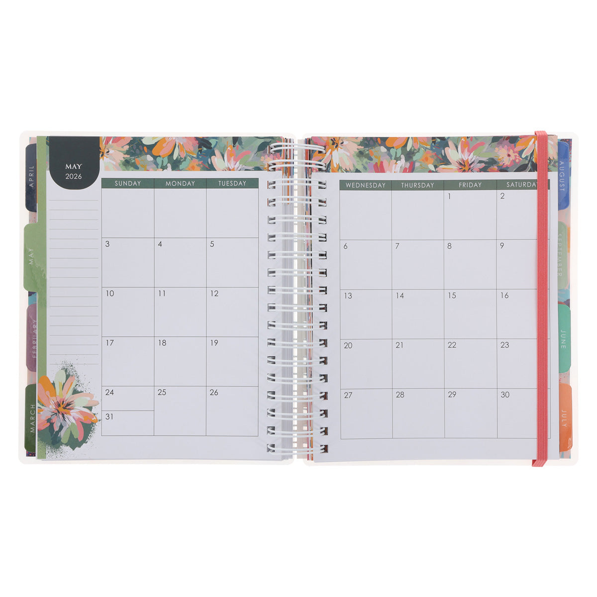 2026 Diary - 18-Month Planner for Women - Today Is a New Beginning - Wirebound