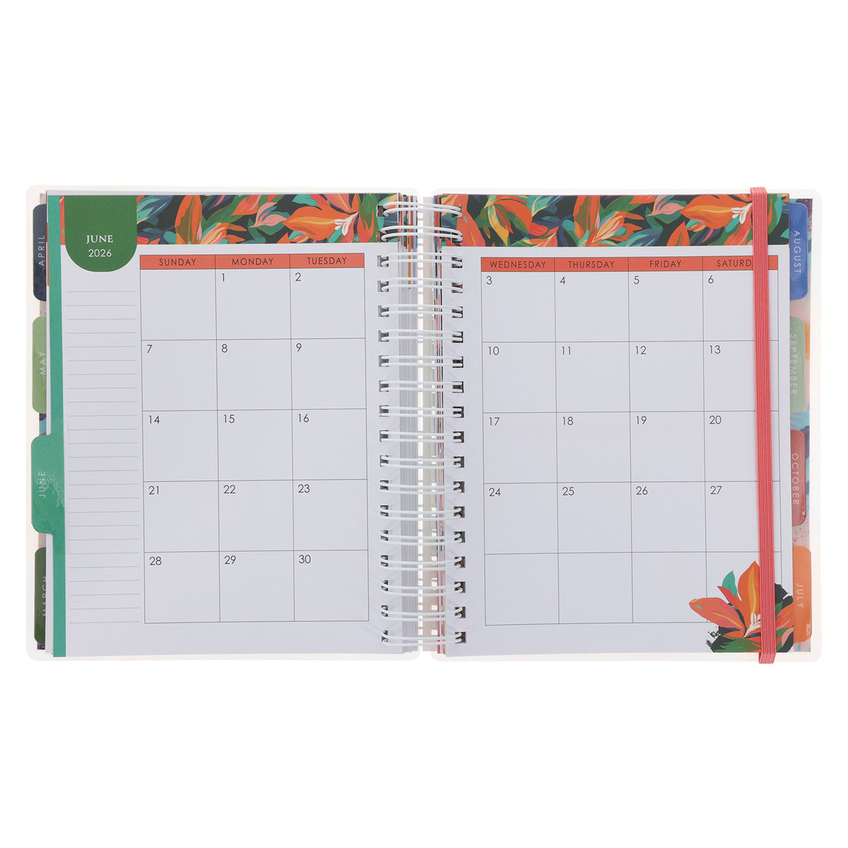 2026 Diary - 18-Month Planner for Women - Today Is a New Beginning - Wirebound