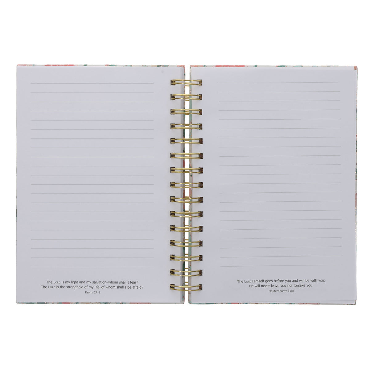 Be Still and Know Roses Hardcover Wirebound Journal