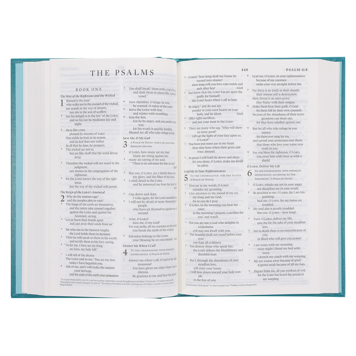 ESV Teal Hardcover Standard Bible
