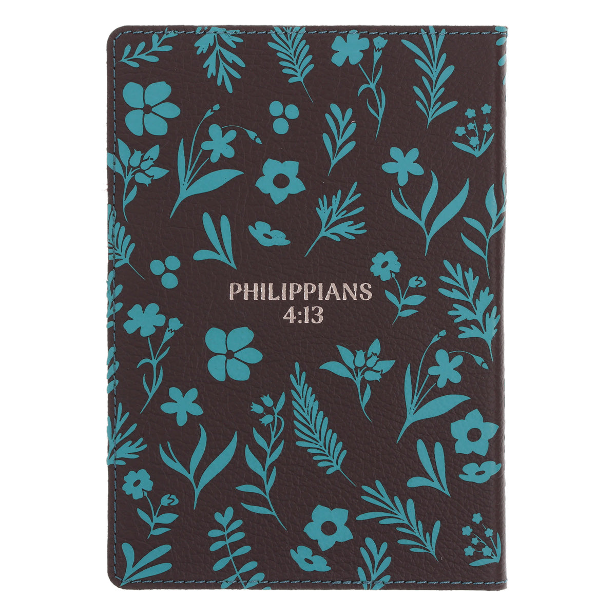 I Can Do All Things Through Christ Handy-Sized Genuine Leather Journal