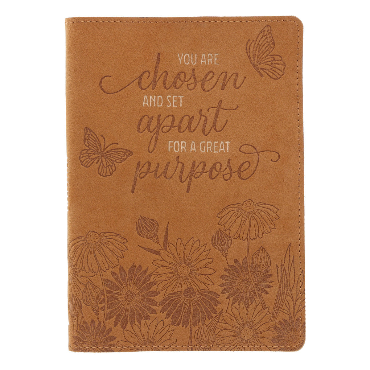 You Are Chosen and Set Apart for a Great Purpose Handy-Sized Genuine Leather Journal