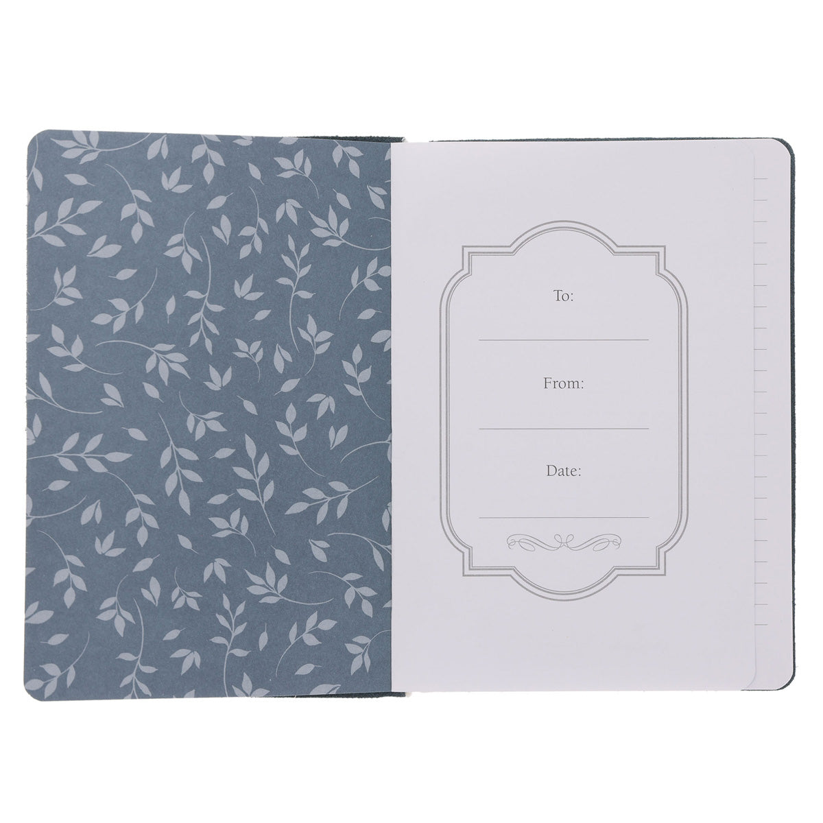 Let the Peace of God Rule in Your Hearts Handy-Sized Genuine Leather Journal