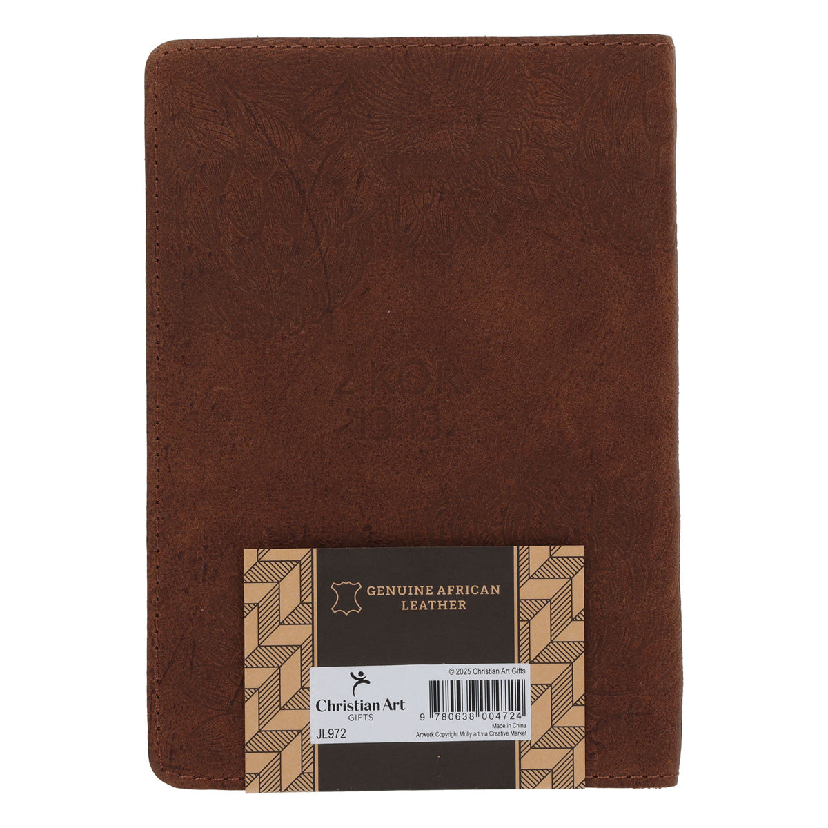Mag Jy Elke Dag Genade Ontvang Afrikaans Handy-Sized Genuine Leather Journal