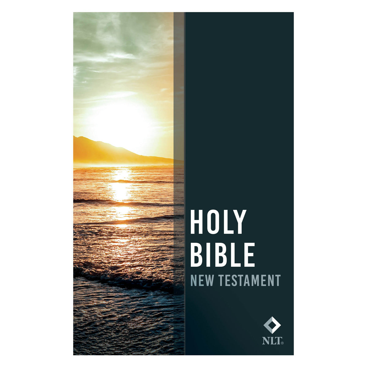 NLT Ocean Sunrise Paperback Outreach New Testament Bible