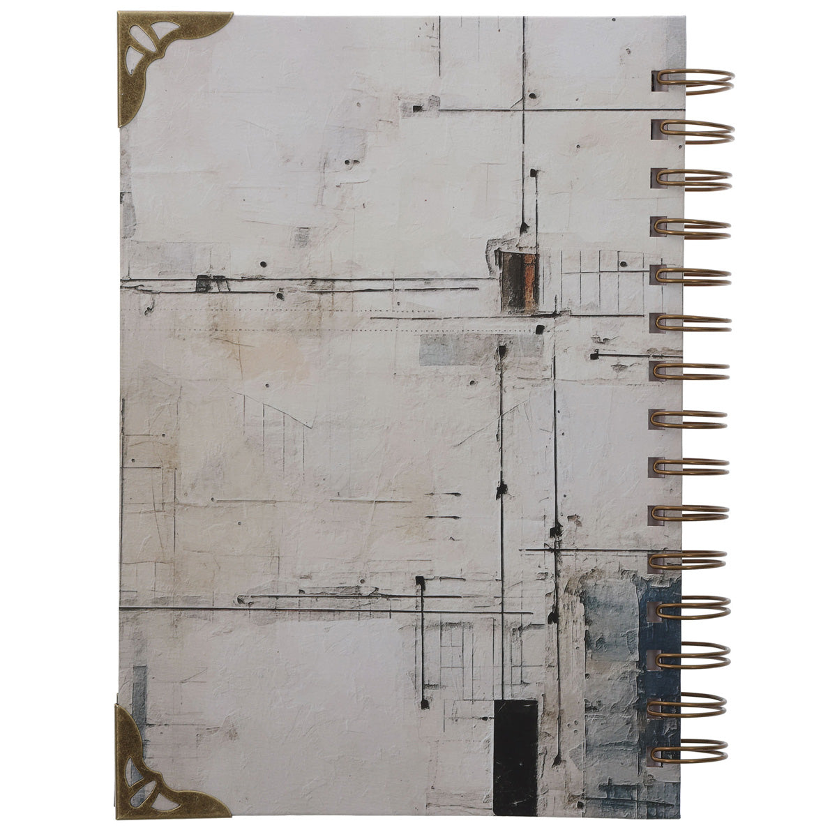 When You Go Through Deep Waters I Will Be With You Hardcover Wirebound Journal