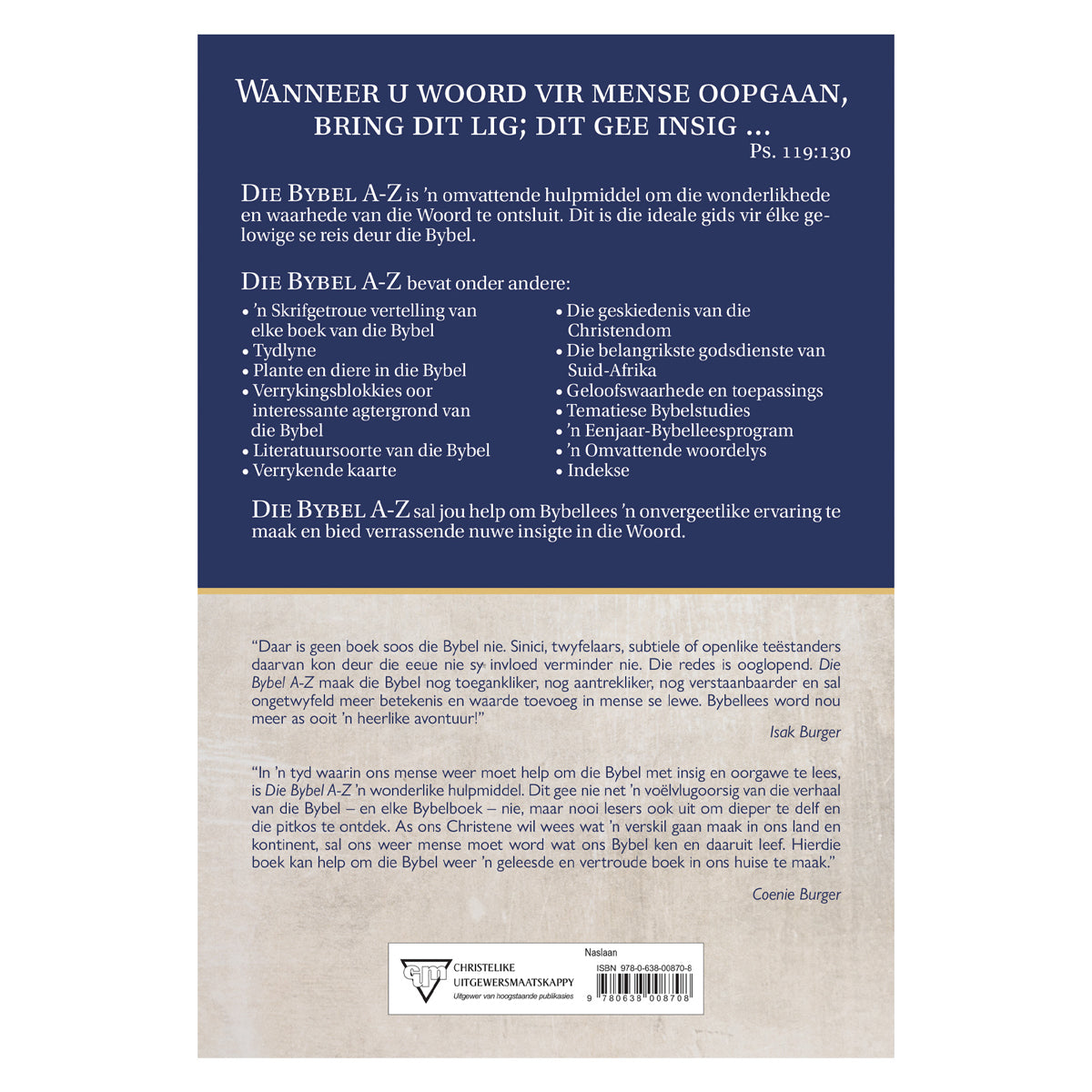 Die Bybel A-Z (Sagteband)