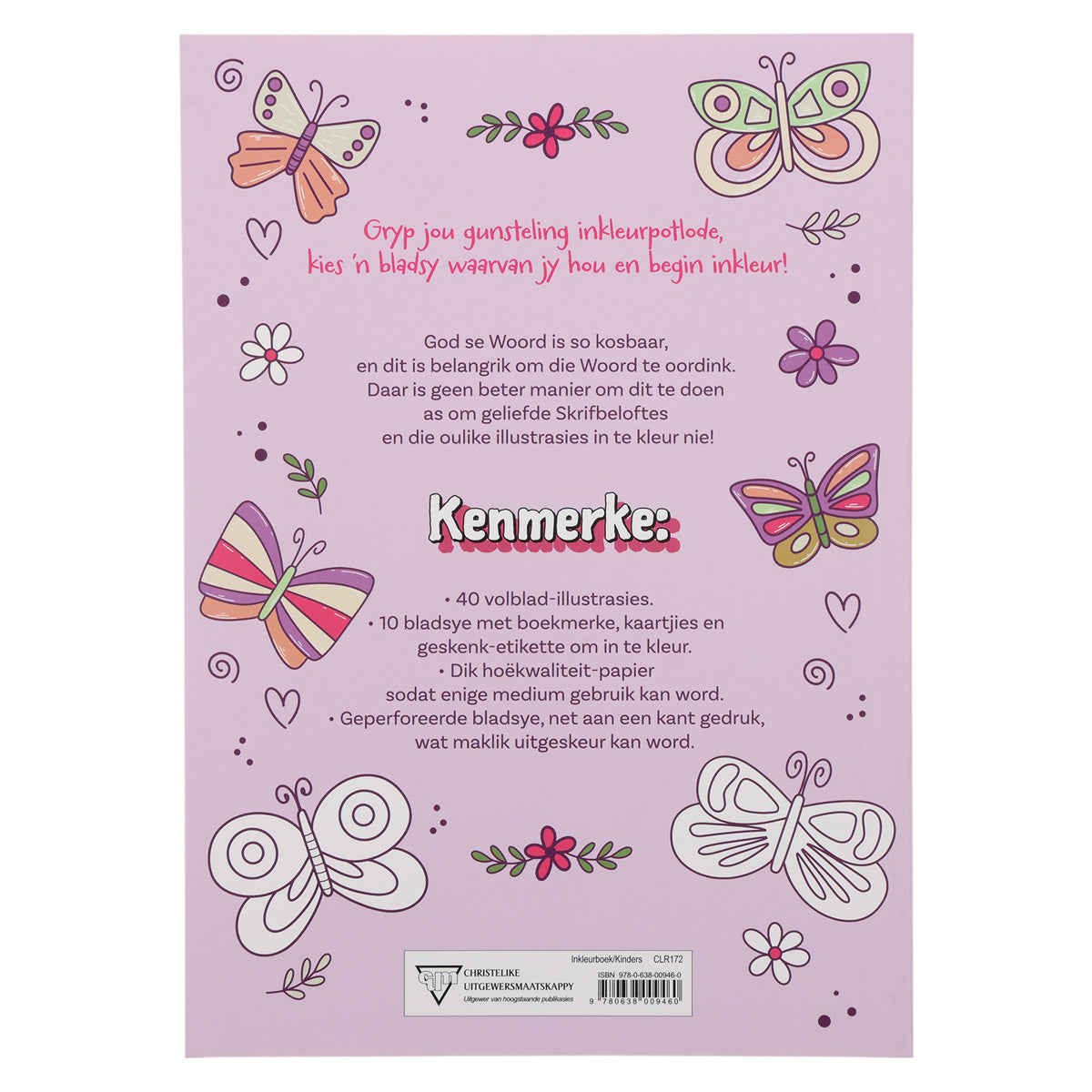 My Gunsteling Bybelverse Inkleurboek vir Dogters (Sagteband)