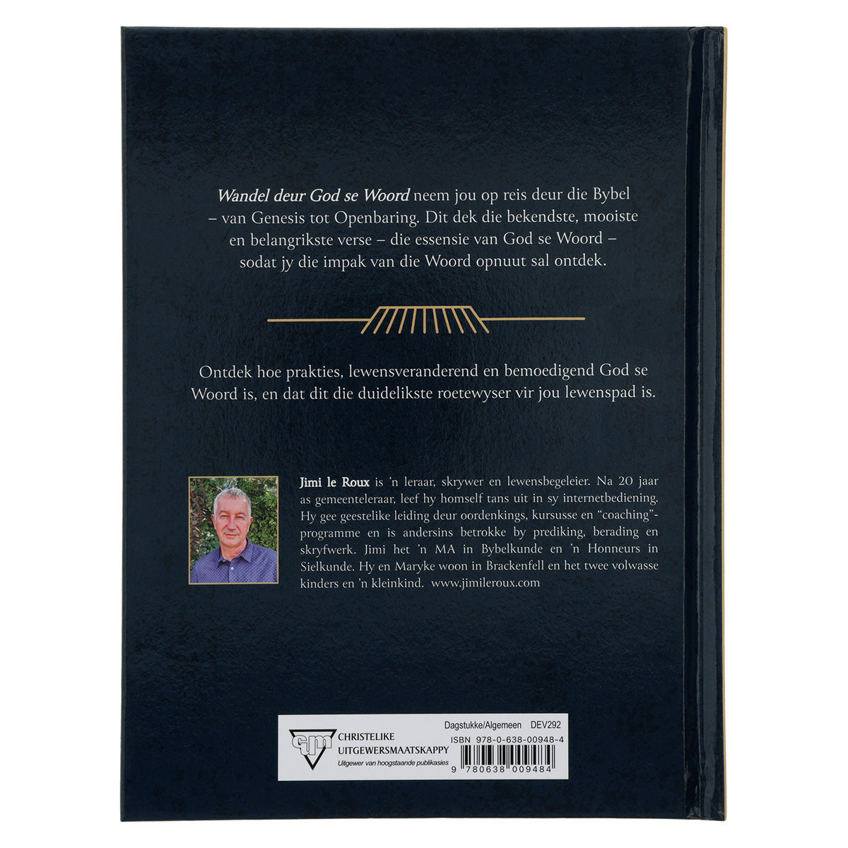 Wandel deur God se Woord (Hardeband)