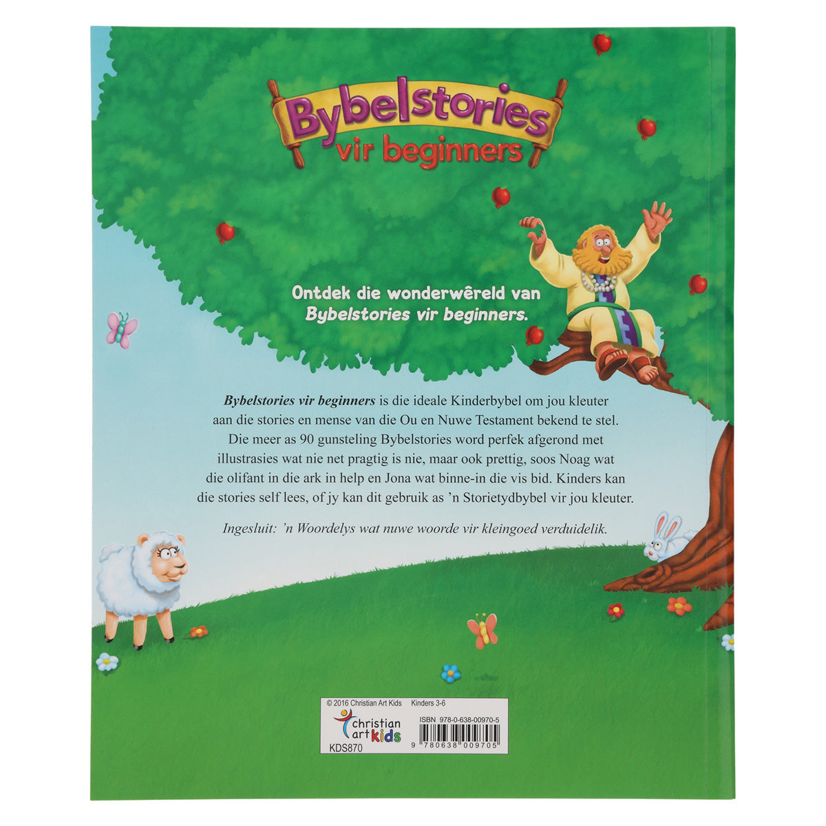 Bybelstories vir Beginners: Tydlose verhale vir Kleuters (Sagteband)