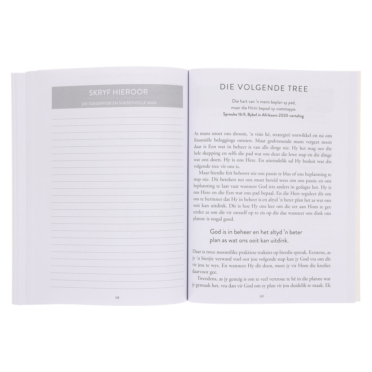 ’n Sterk Man Is Wys: 30 Dagstukke oor die Boek Spreuke (Sagteband)