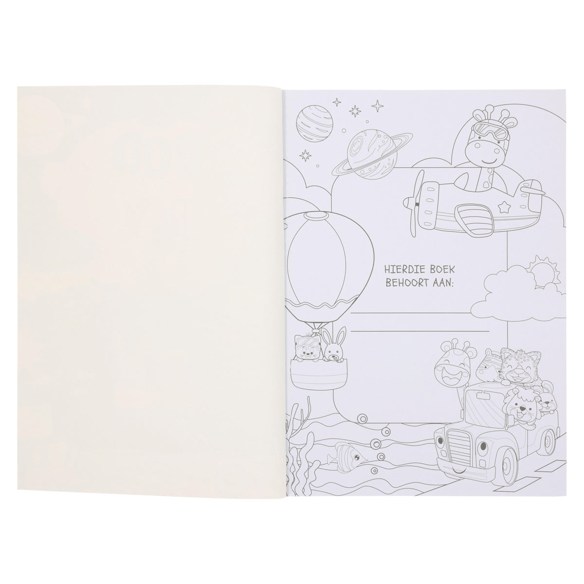 God Is by My Waar Ek Ook Al Gaan: 'n Inkleur Avontuur vir Kinders (Sagteband)