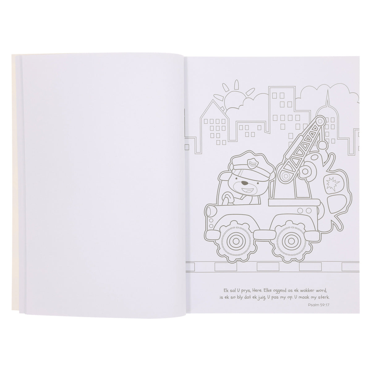 God Is by My Waar Ek Ook Al Gaan: 'n Inkleur Avontuur vir Kinders (Sagteband)