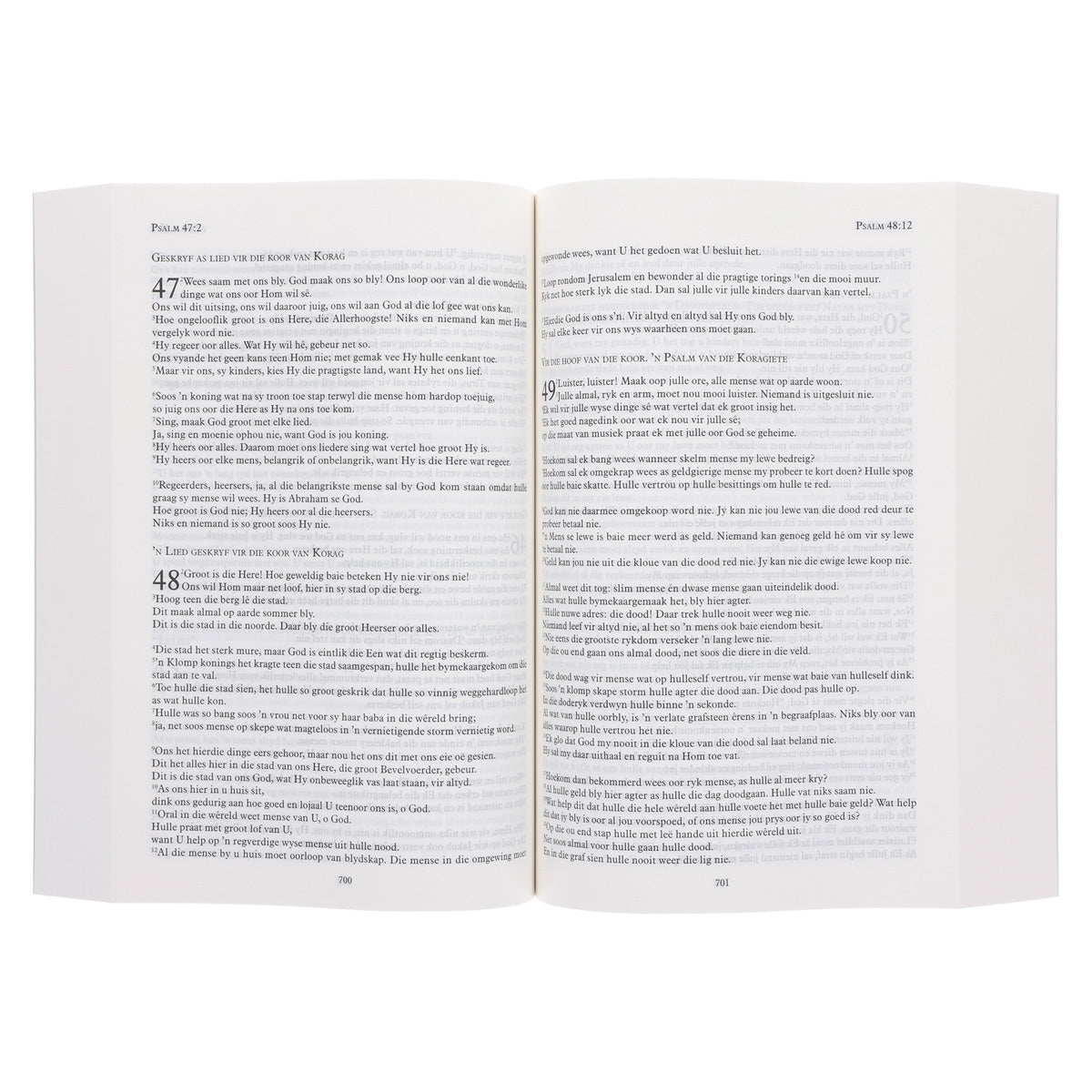 Die Boodskap Duif Sagteband Bybel