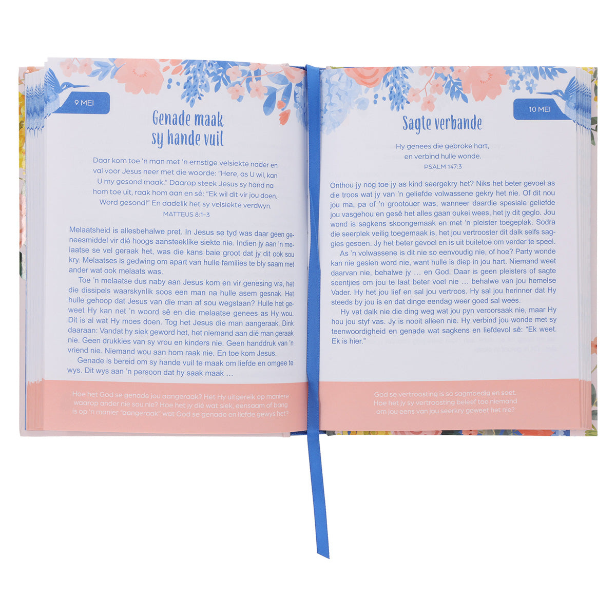 In Genade en Dankbaarheid: 366 Oordenkings van Vreugde en Vrese (Hardeband)