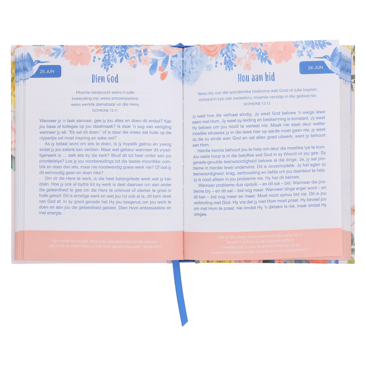 In Genade en Dankbaarheid: 366 Oordenkings van Vreugde en Vrese (Hardeband)