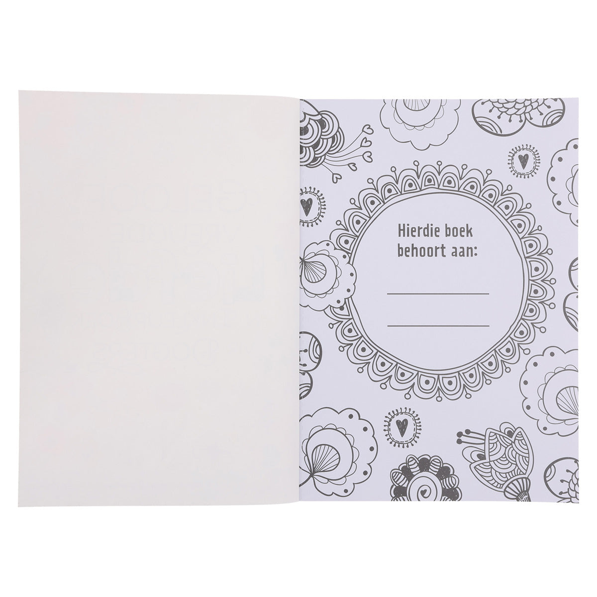 Geloof Vreugde Liefde Inkleurboek vir Dogters (Sagteband)