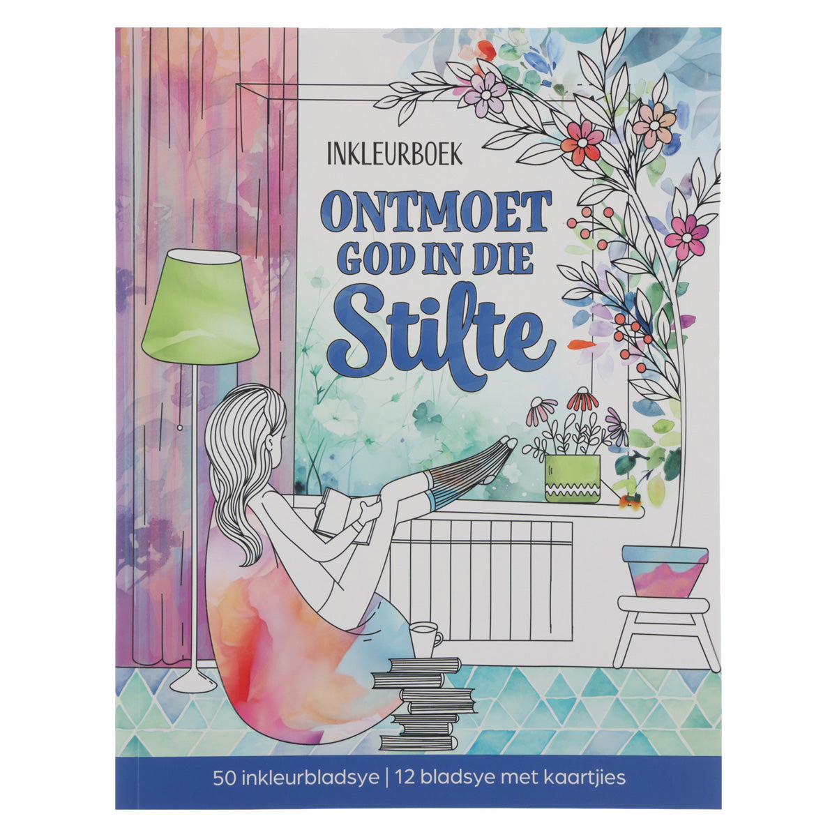 Ontmoet God in die Stilte Inkleurboek vir Volwassenes (Sagteband)