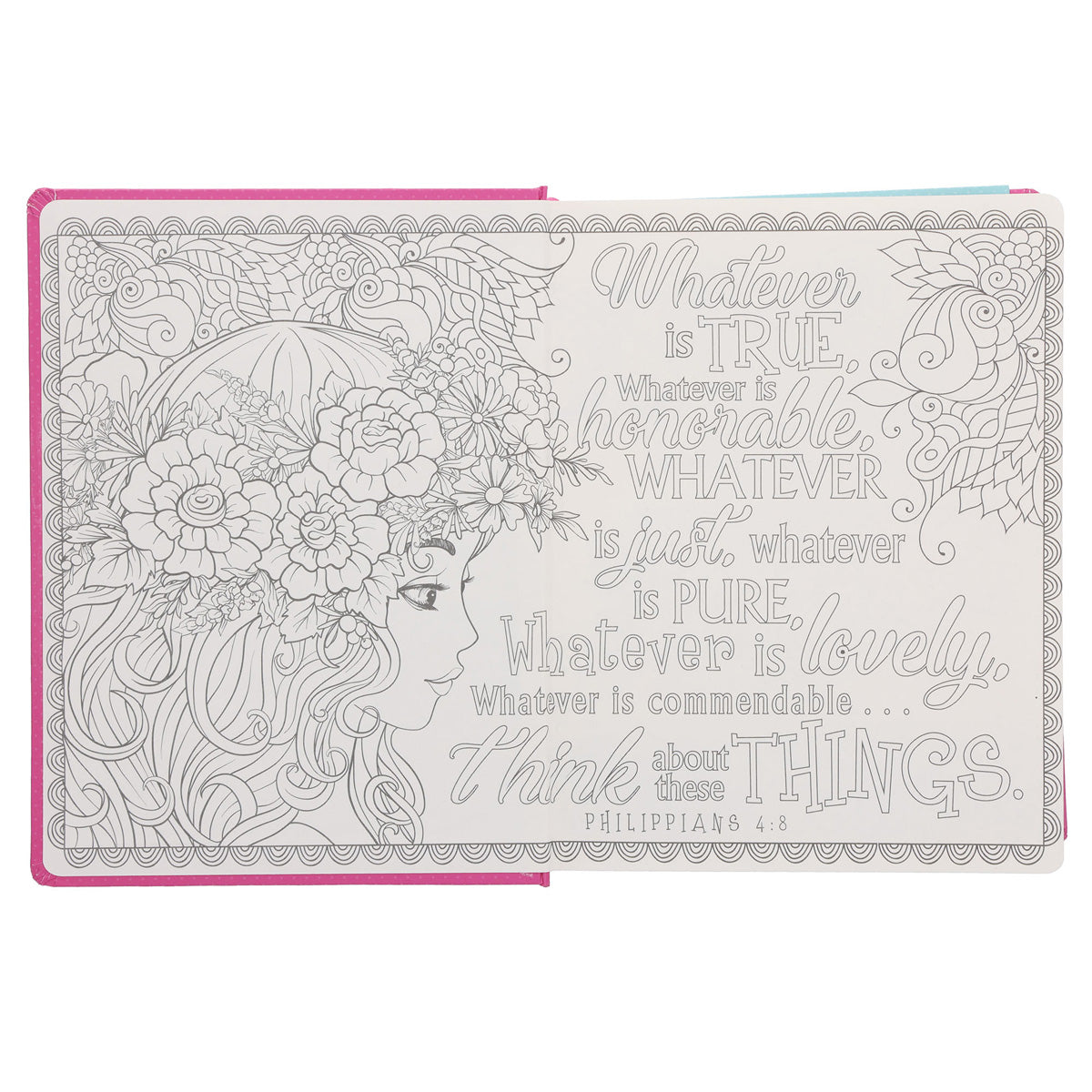 ESV Pink Color-Changing Hardcover My Creative Bible for Girls