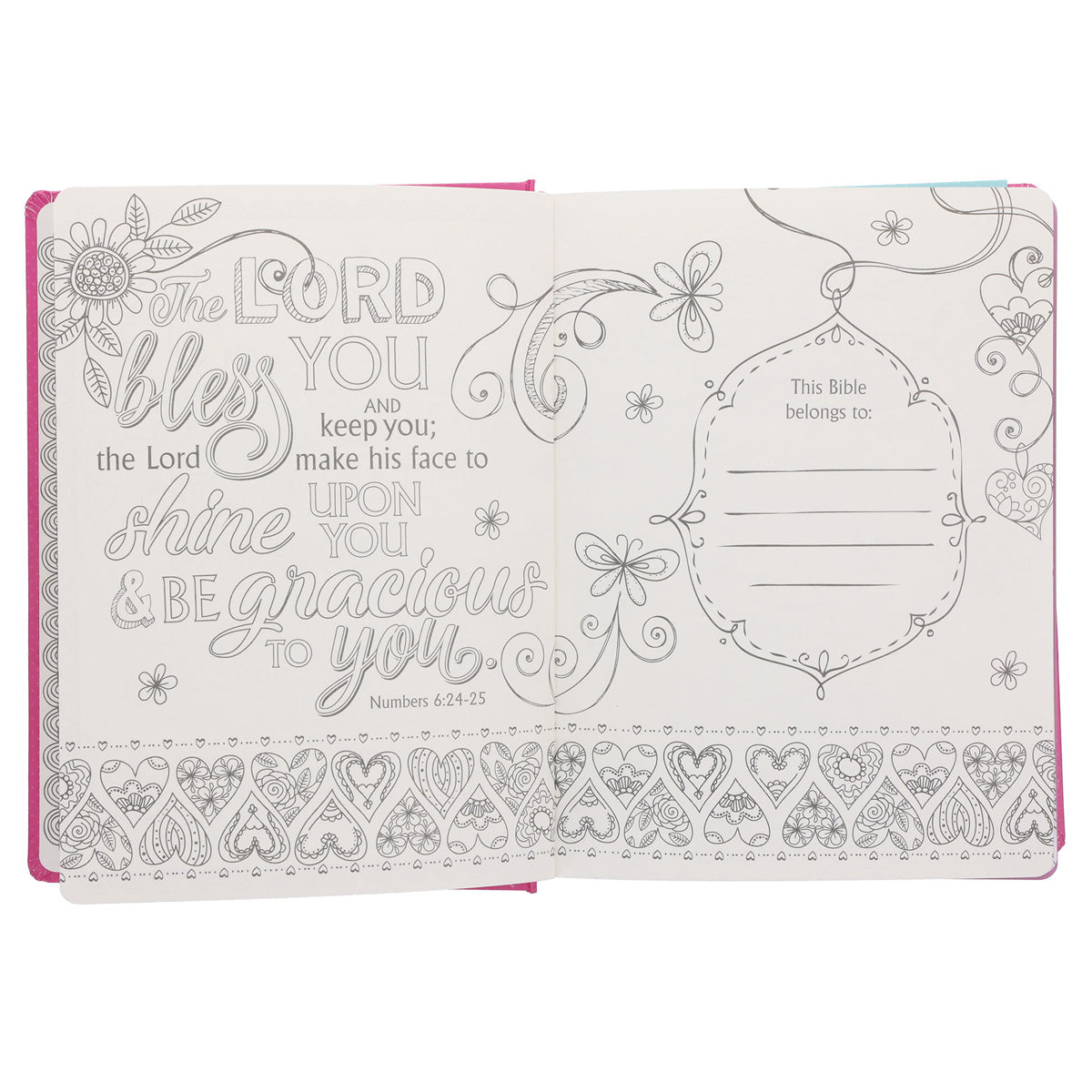 ESV Pink Color-Changing Hardcover My Creative Bible for Girls